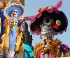 Kafatası Catrina, Meksika&#039;da Ölü en popüler Günün birinde